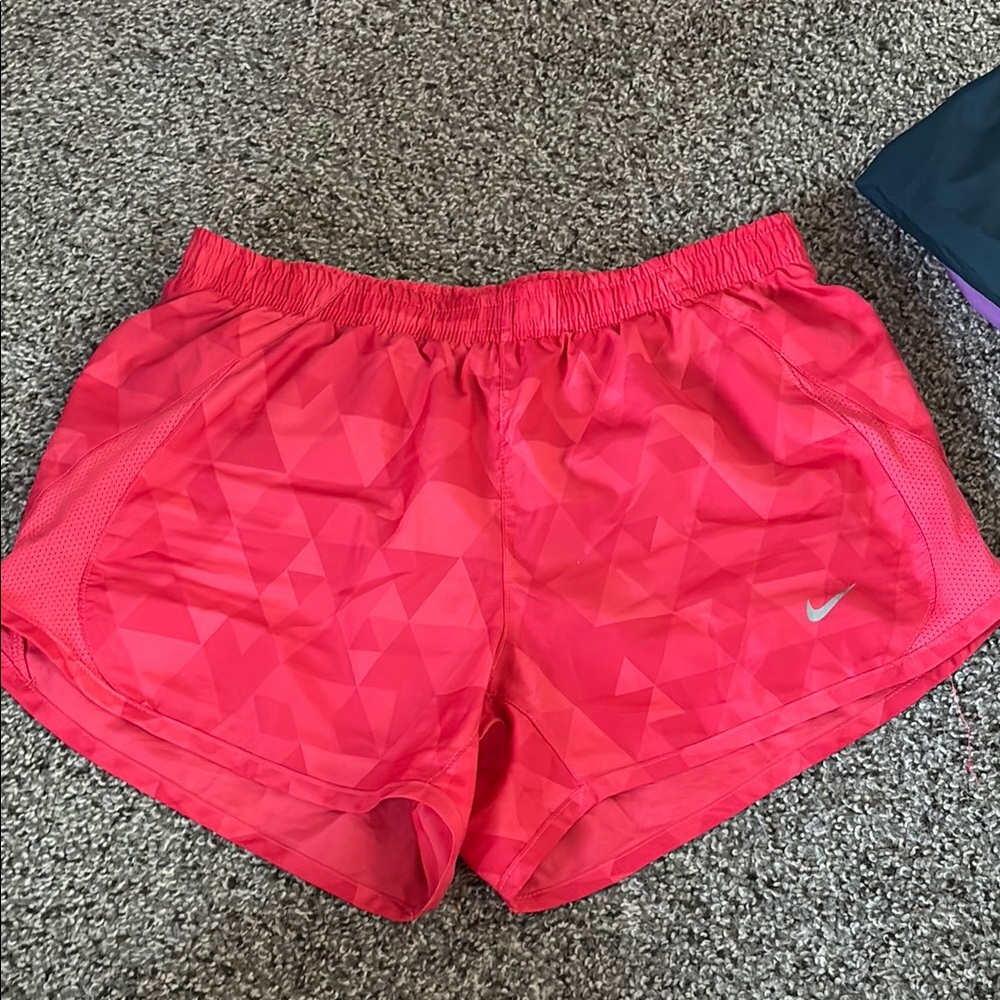 Nike Women's Red Running Shorts